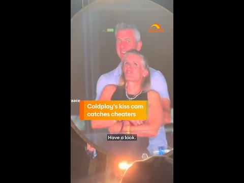 Coldplay's kiss cam catches cheaters