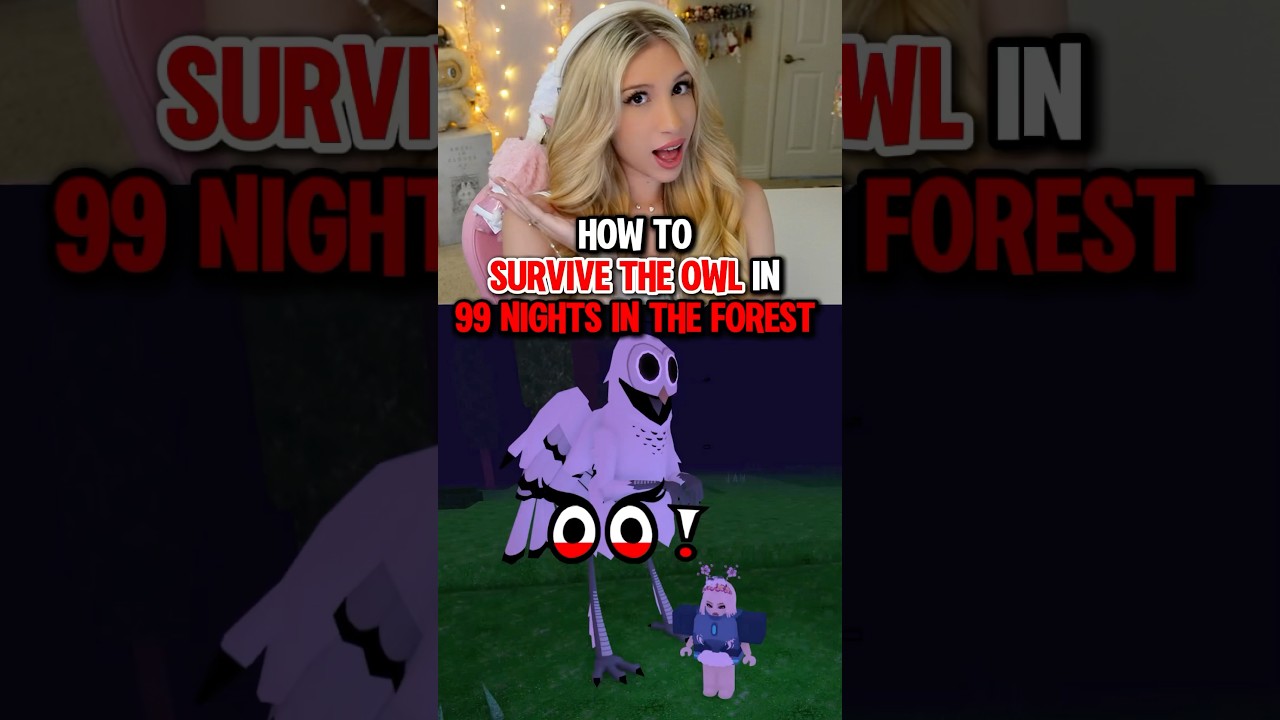 Survive the Owl in 99 Nights in the Forest on Roblox 🦉