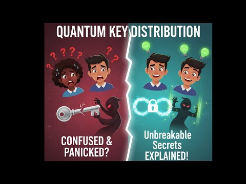 Quantum Key Distribution (BB84 Protocol) Explained Simply | Quantum Cryptography Made Easy