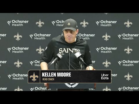 Kellen Moore Recaps Loss to SF | Saints-49ers Postgame | 2025 NFL Week 2