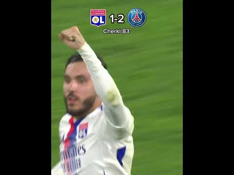 OL-PSG was incredible 😵💥 #football #Ligue1 #Ligue1McDonalds #Hakimi #Dembélé #Cherki #highlights