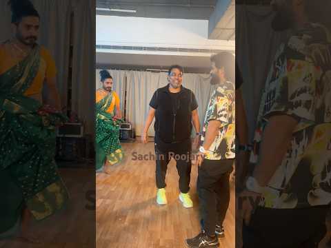 #behindthescene #pushpa2 #jathra #alluarjun #ganeshacharya #sachinpoojary #shorts #rashmikamandanna