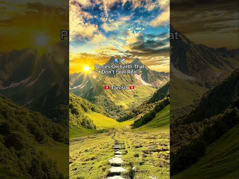 Tunisia 🇹🇳! Blue-and-white Sidi Bou Said, ancient Tunis, and Matmata’s underground homes! ✨🏛️