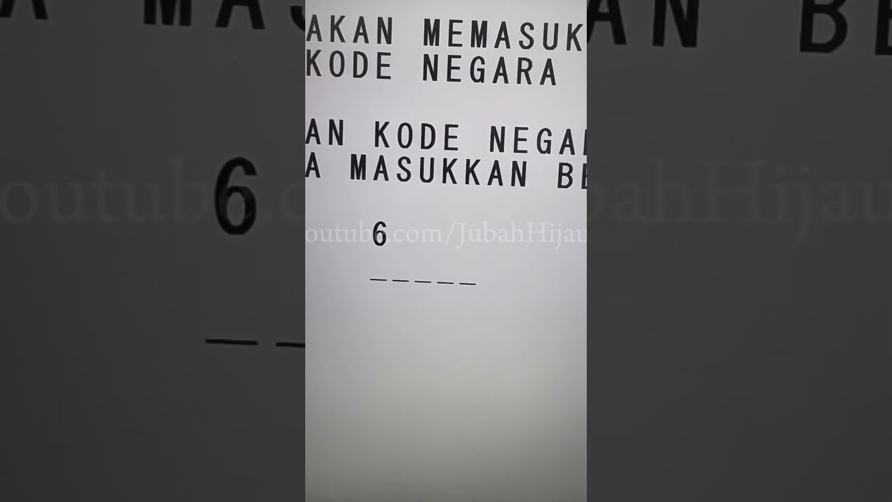 Cara Daftar Nomor Telepon & Masukkan Kode Negara di ATM BCA 📱
