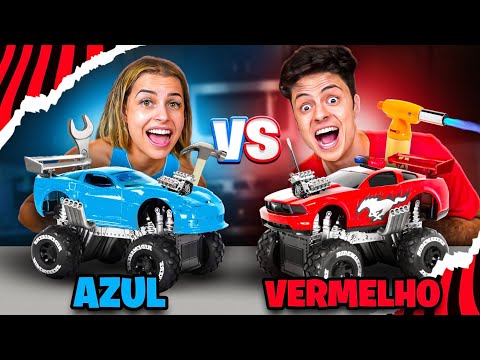 QUEM FIZER O MELHOR CARRINHO DE CONTROLE REMOTO DA SUA COR, VENCE! - Desafio
