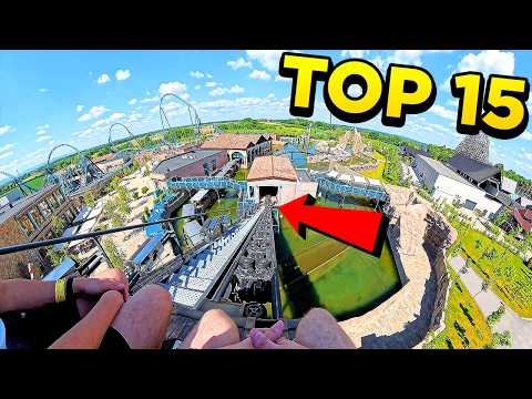 TOP 15 FASTEST ROLLER COASTERS IN POLAND | 2025 EPIC SMOOTH POV RIDES