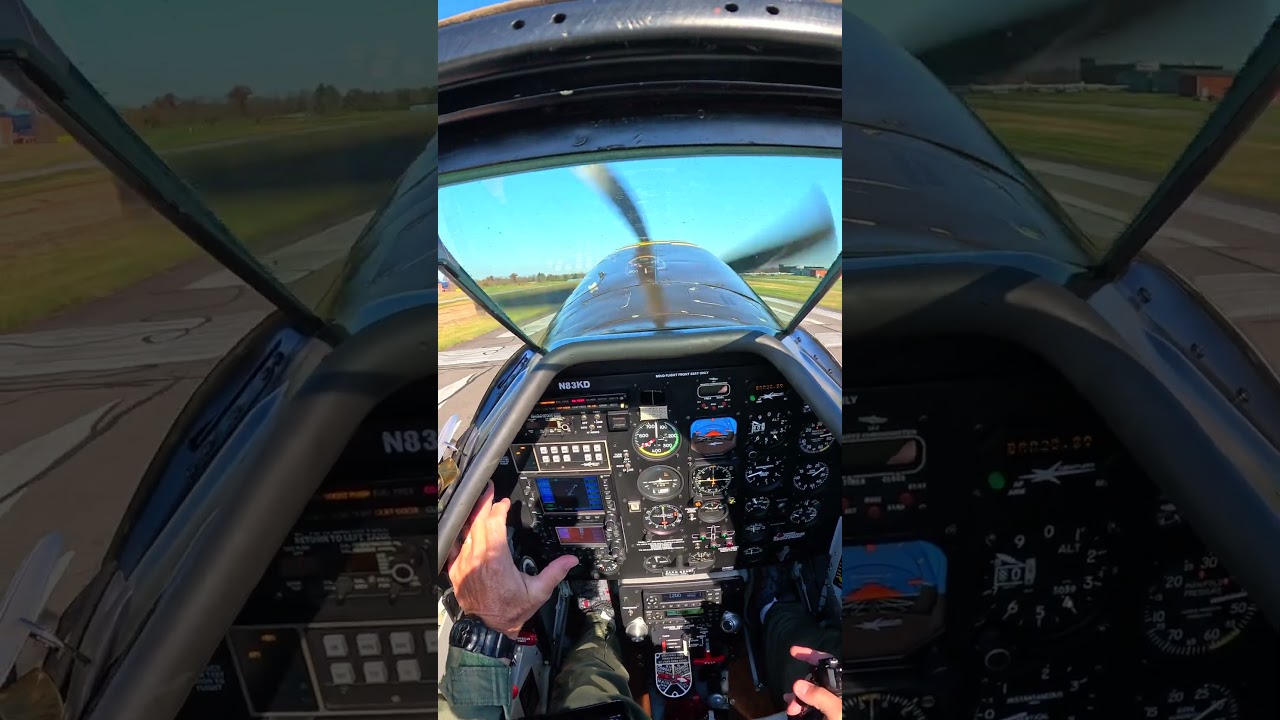P-51D Takeoff POV ✈️