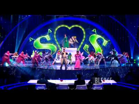 Britain's Got Talent 2011 - Judge "Amanda Holden" performs