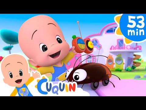 La cucaracha y más canciones infantiles con Cleo y Cuquin | Familia Telerin