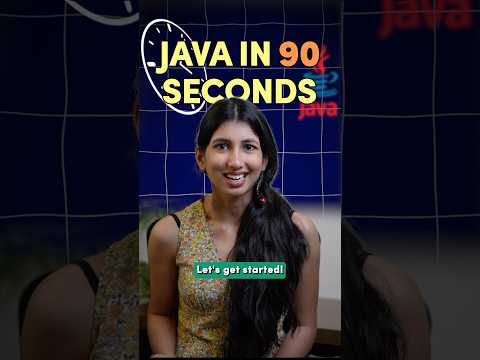 Java Basics in Just 90 Seconds, Everything You Need to Know! #coding #shorts