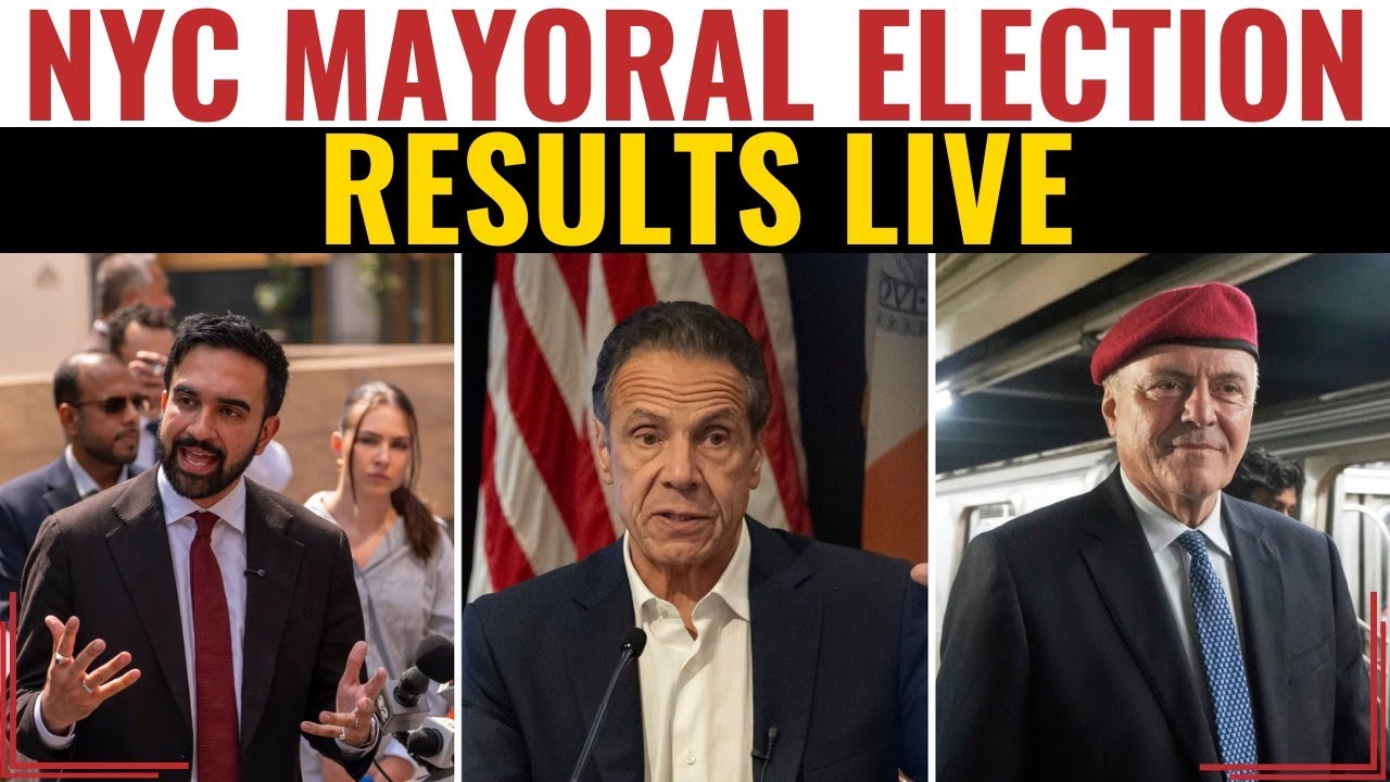 NYC Mayor Election 2025 Results - Live Coverage