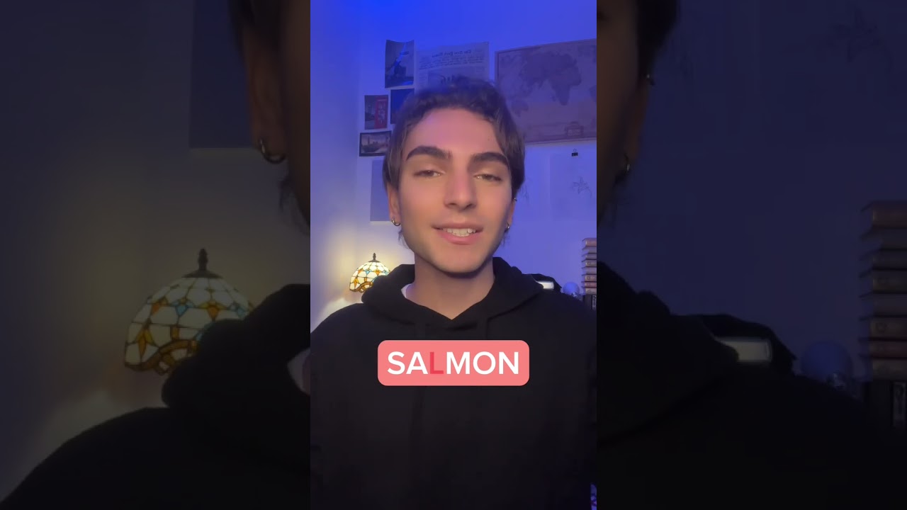 “SALMON” pronunciation 🗣️