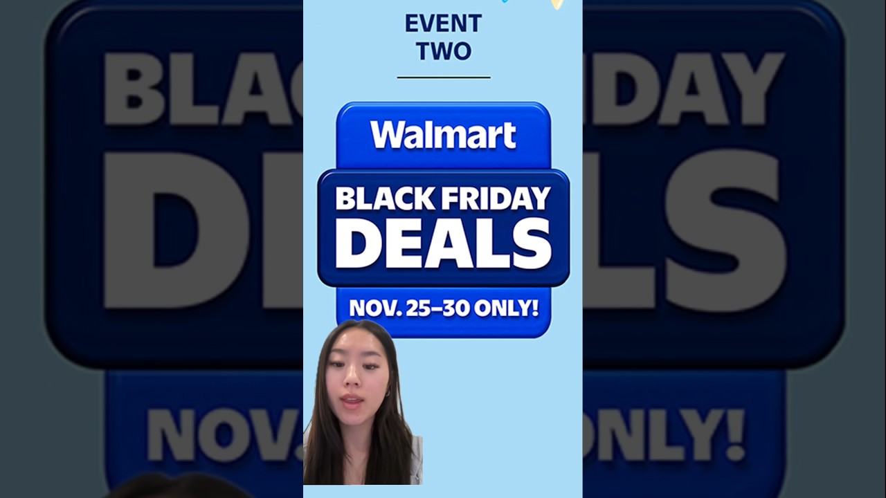 🛒 Walmart Black Friday 2025 Schedule Revealed!