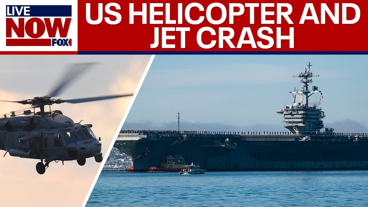 U.S. Navy Helicopter and Fighter Jet Crash in South China Sea πβοΈ