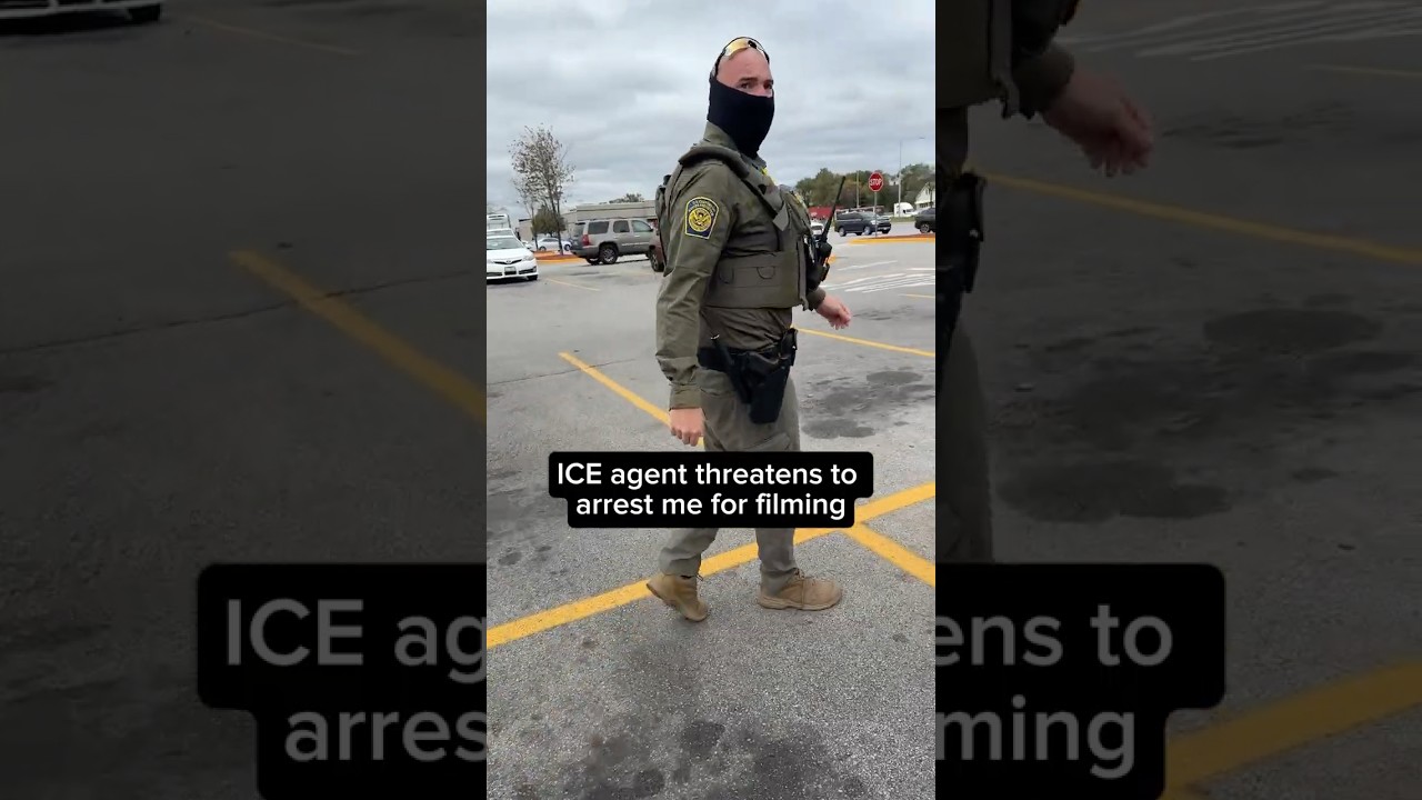 ICE Agent Threatens Arrest for Filming Outside Sam’s Club 🚨