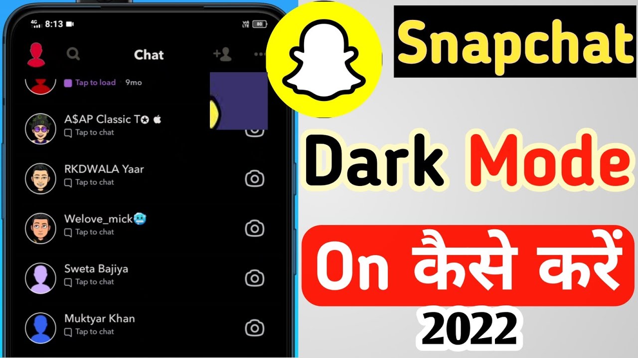 Snapchat Dark Mode: How to Enable in 2023