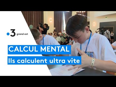 Calcul mental : 100 petits génies s'affrontent, "en 0,3 seconde, ma fille arrive à calculer"