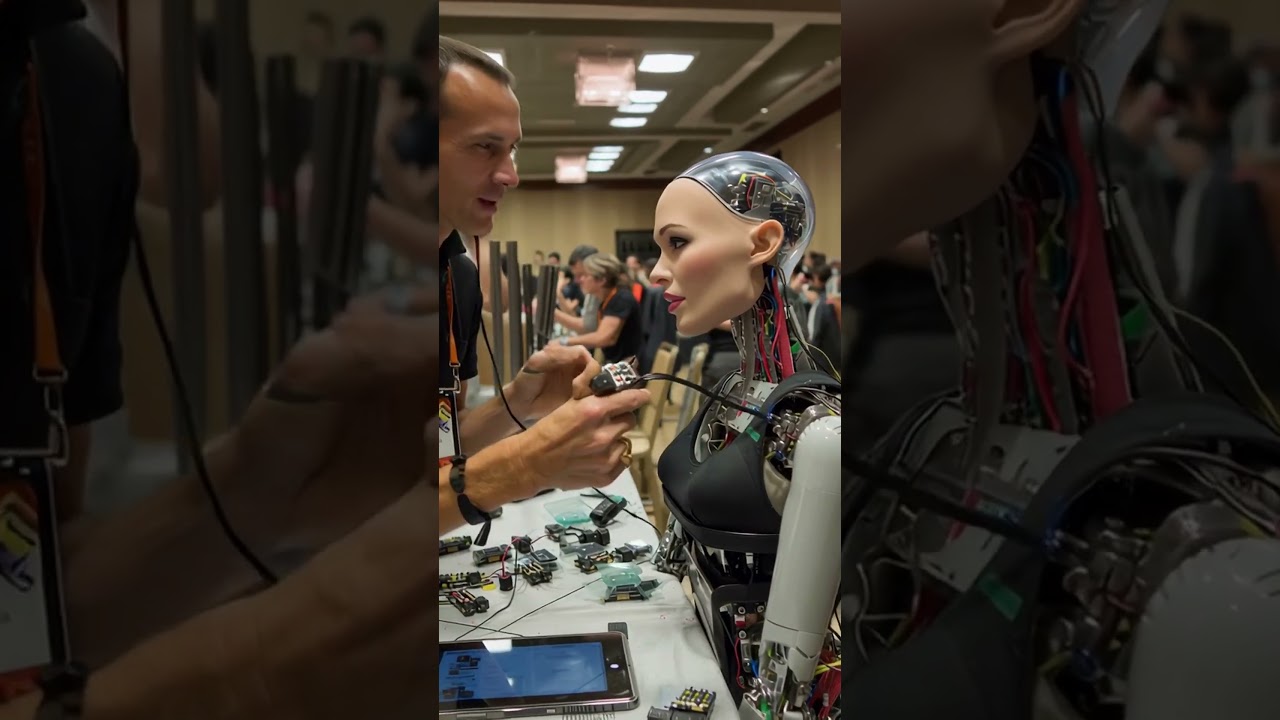 Robot Gets Annoyed at #IRC 2025 #shorts #USTrends