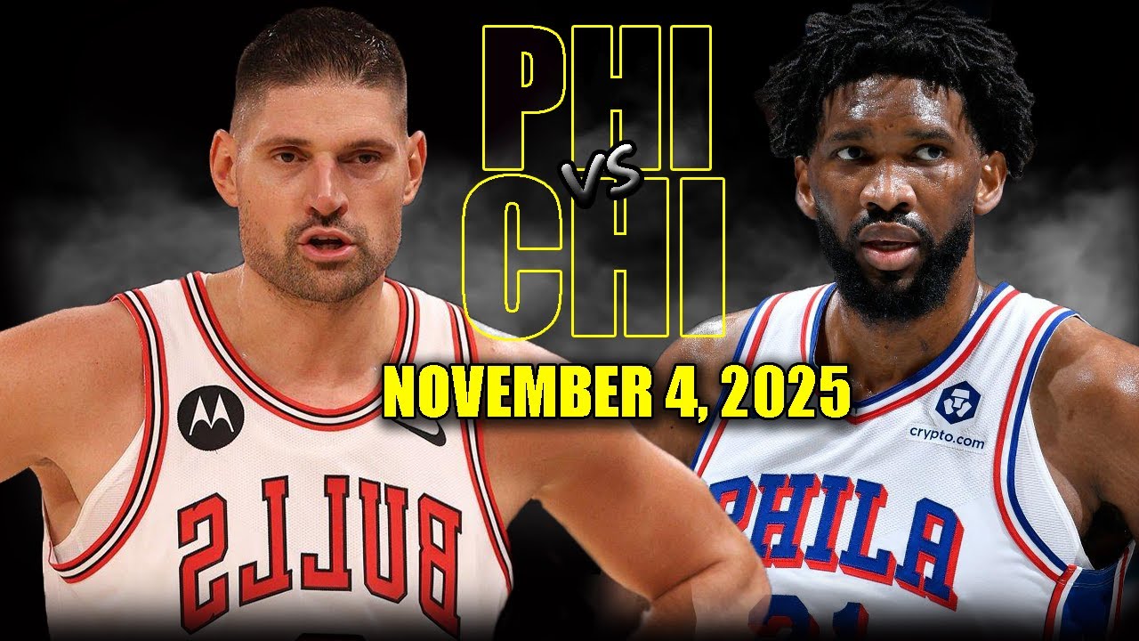 Philadelphia 76ers vs Chicago Bulls Game Highlights - November 4, 2025