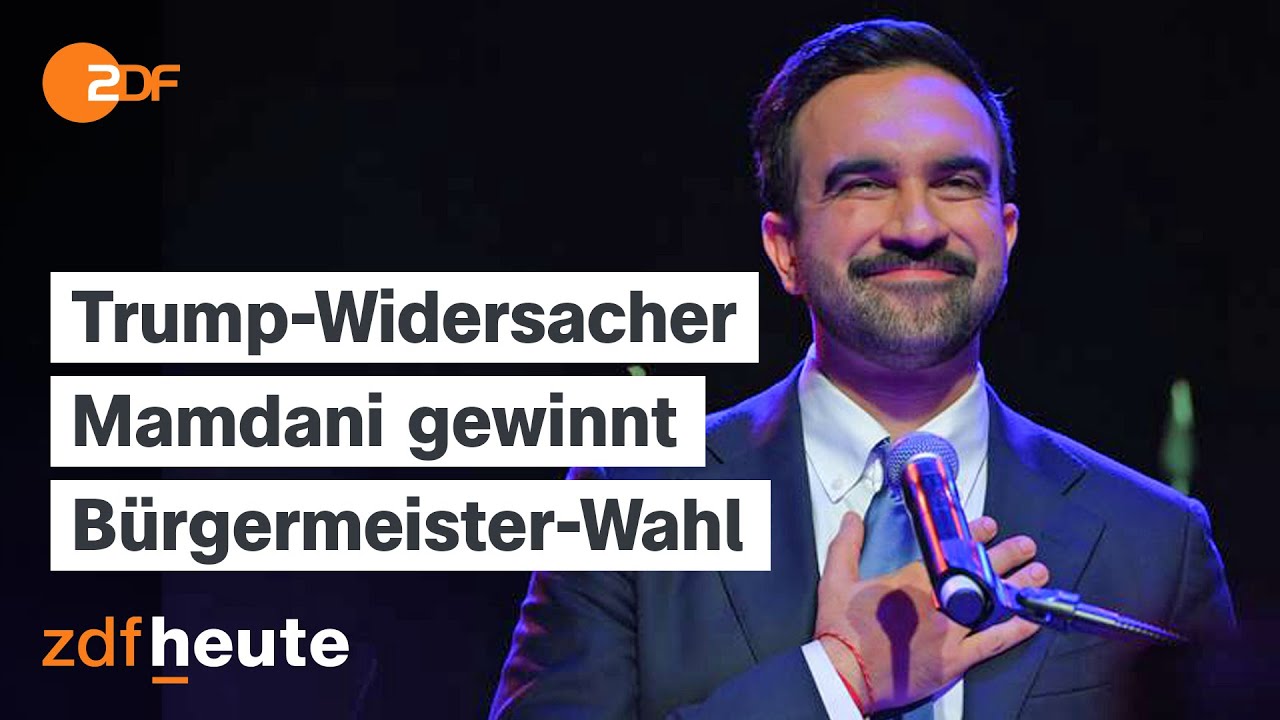 Zohran Mamdani wird erster muslimischer Bürgermeister von New York