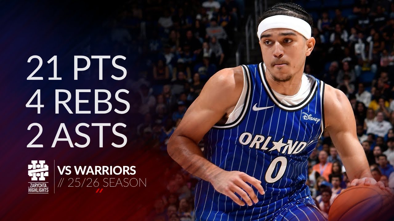 Anthony Black Scores 21 vs Warriors | 25/26 Season Highlights