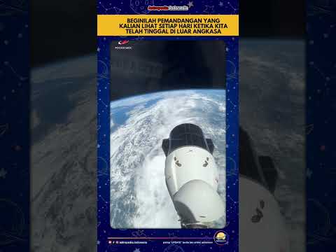 pemandangan bumi dari luar angkasa