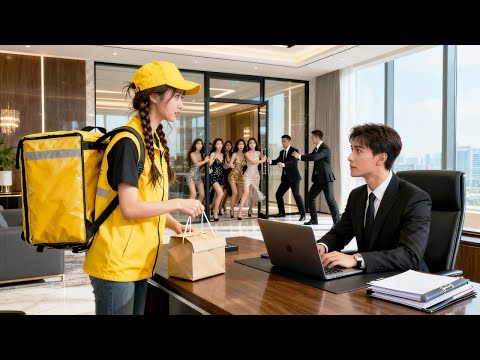 💕رفض الرئيس التنفيذي100ابنة أثرياء اختارتها والدته، لكنه وقع في حب الفتاة البائسة التي توصلت الطعام!