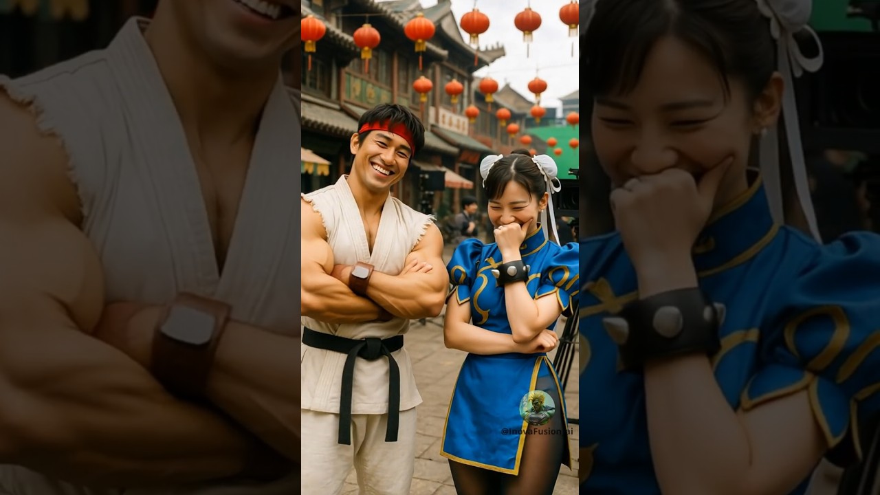 Behind the Scenes of Street Fighter: Meet Your Favorite Characters in Real Life 🎮