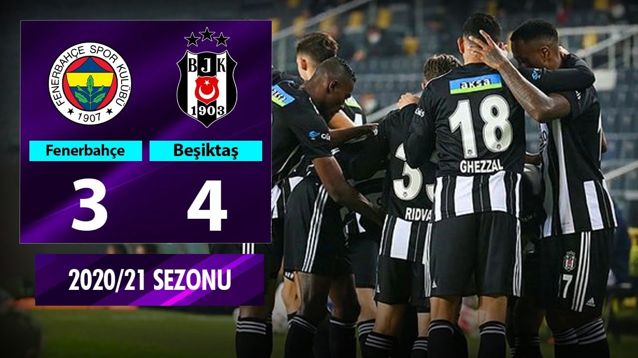 Dolu Dolu Derbi: Fenerbahçe 3-4 Beşiktaş | 10. Hafta Maçı Özeti ⚽