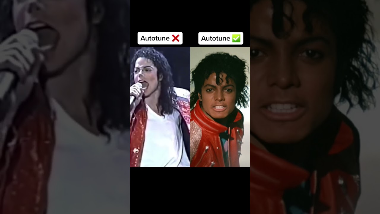 Autotune vs No Autotune: Michael Jackson's Vocal Performance Comparison