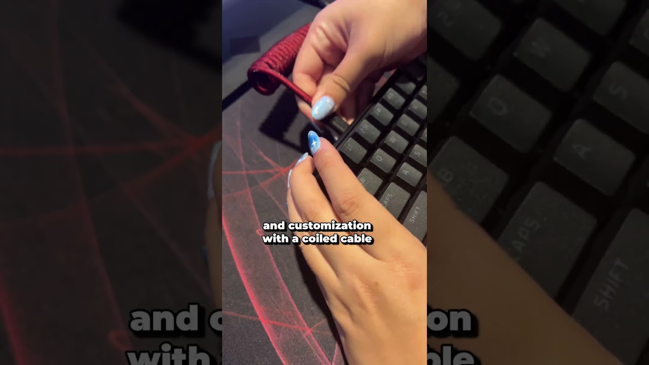 Streamline Your PC Setup with Coiled Cables & Wireless Devices