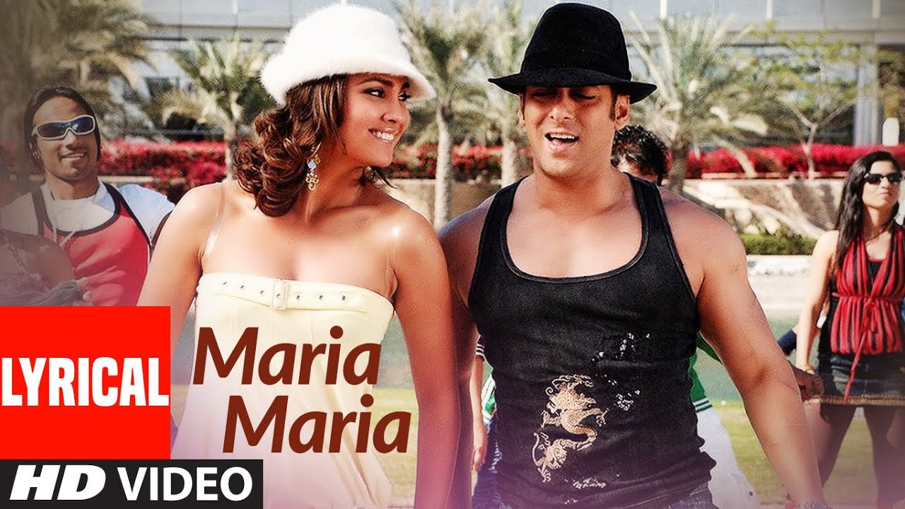 Maria Maria Lyrical | Salman Khan & Lara Dutta 🎶