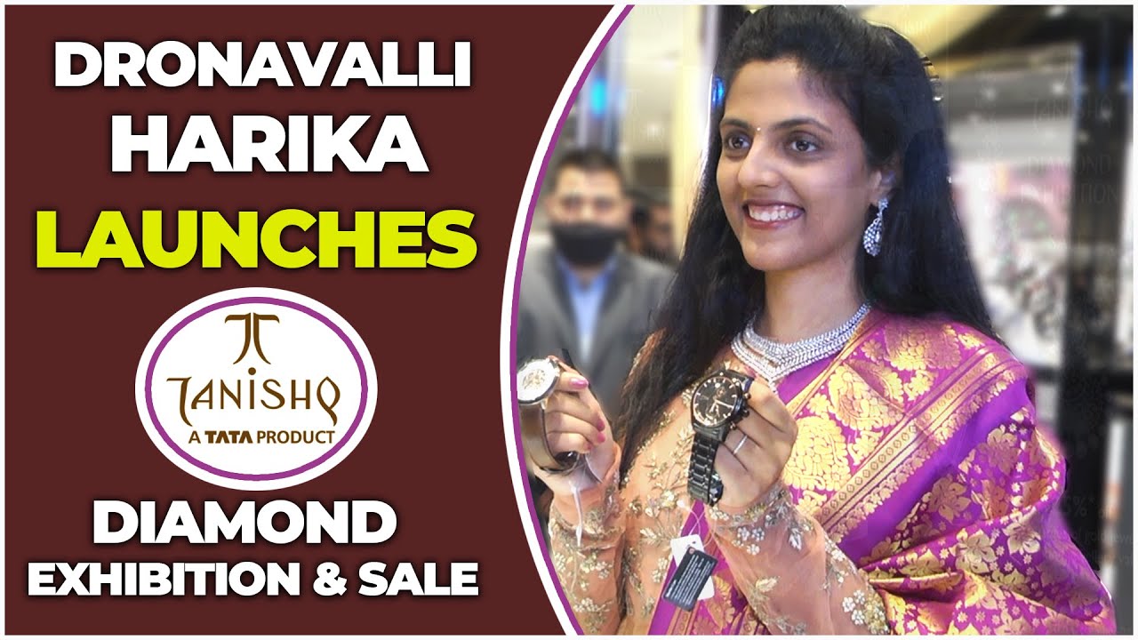 Harika Launches Tanishq Diamond Expo 2020 in Hyderabad