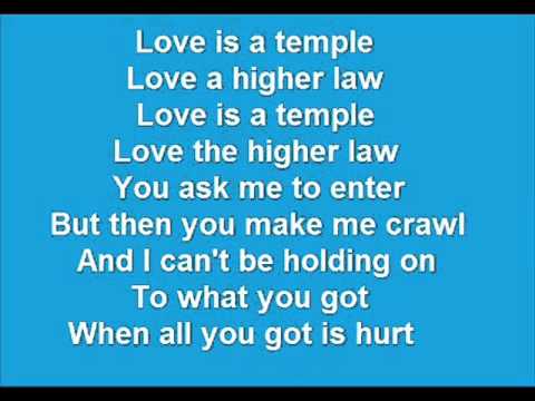 U2 - One with Lyrics πΆ