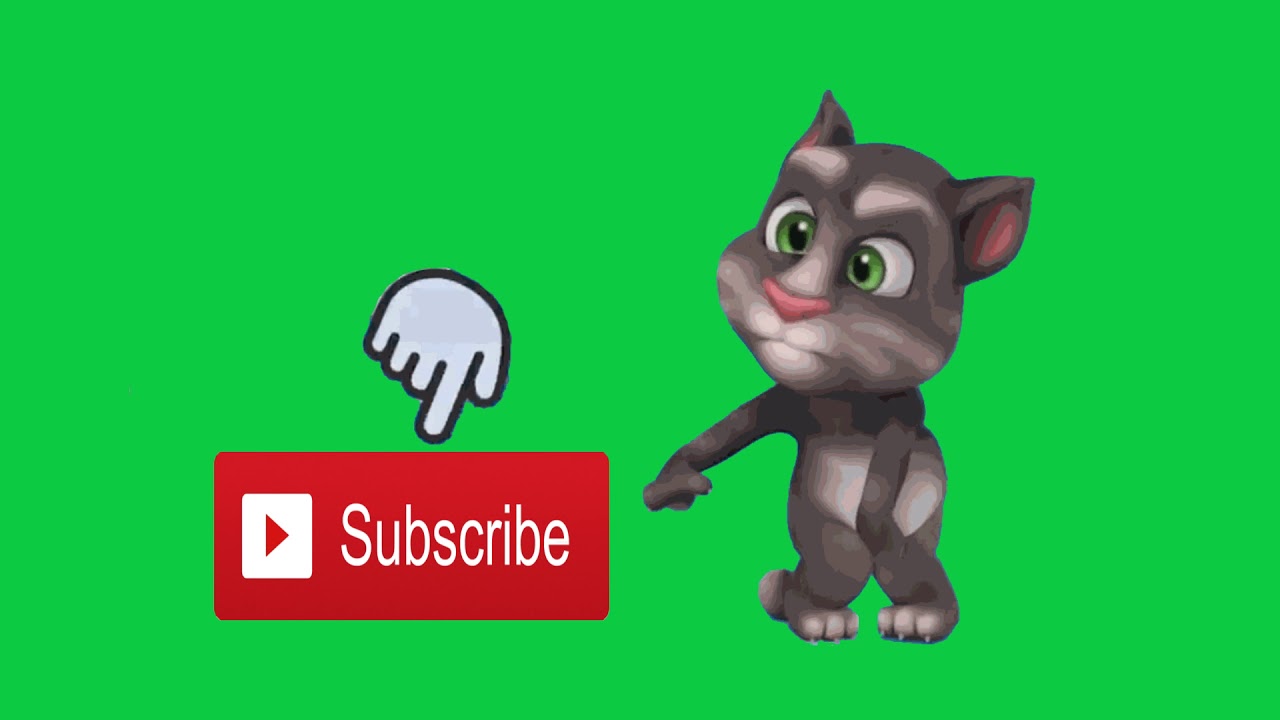Subscribe for Talking Tom Green Screen Animations π¬
