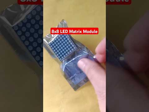 8x8 LED Matrix Module, Dot LED Matrix Module #shorts #ytshorts #shortvideo