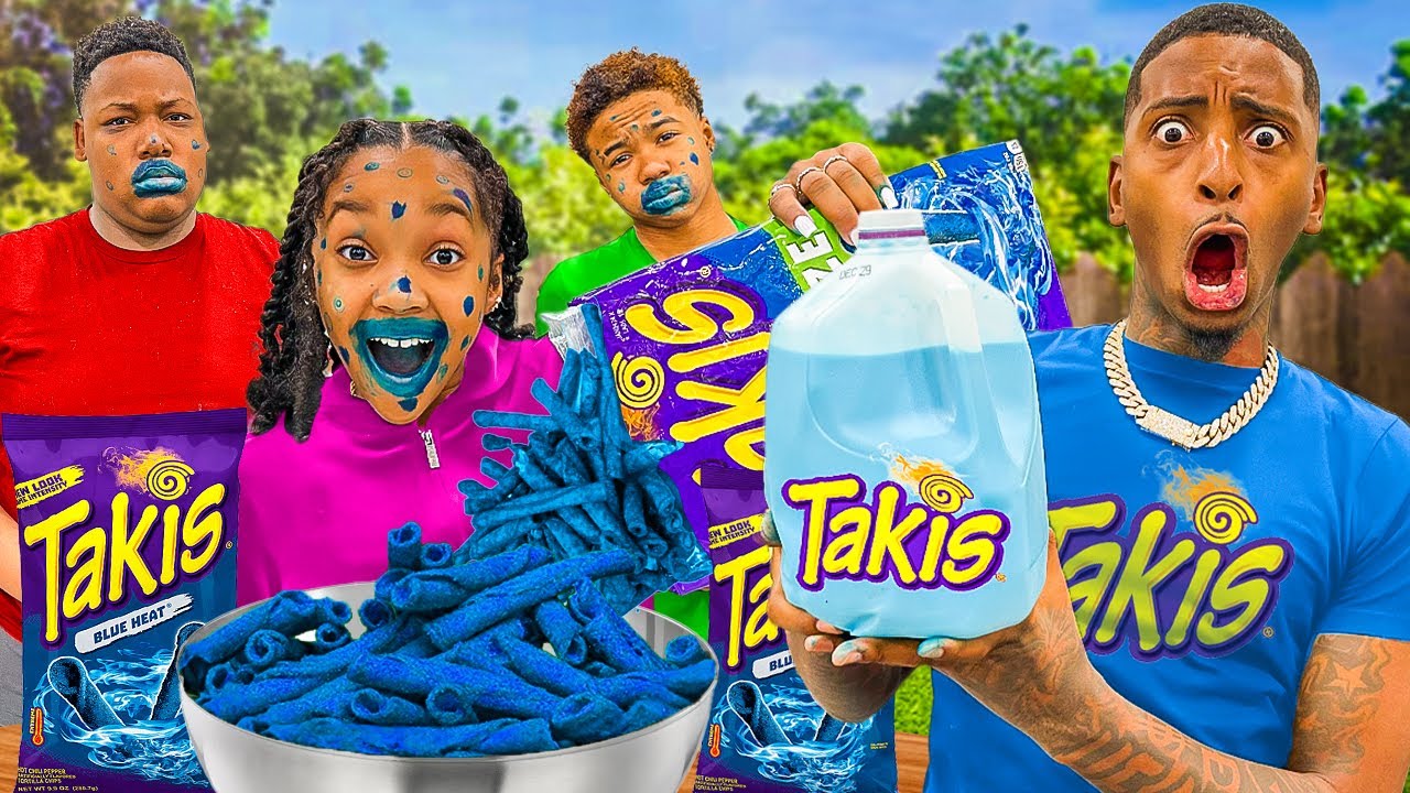 Girl Gets Sick After Eating Dad's Secret Blue Takis Cereal 😱 | Hilarious Pancake Prank by Boys