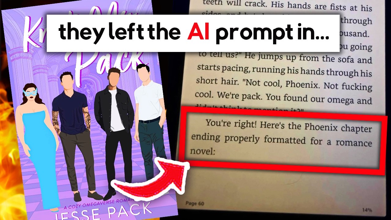 Author CAUGHT Using AI To Write Their Book...