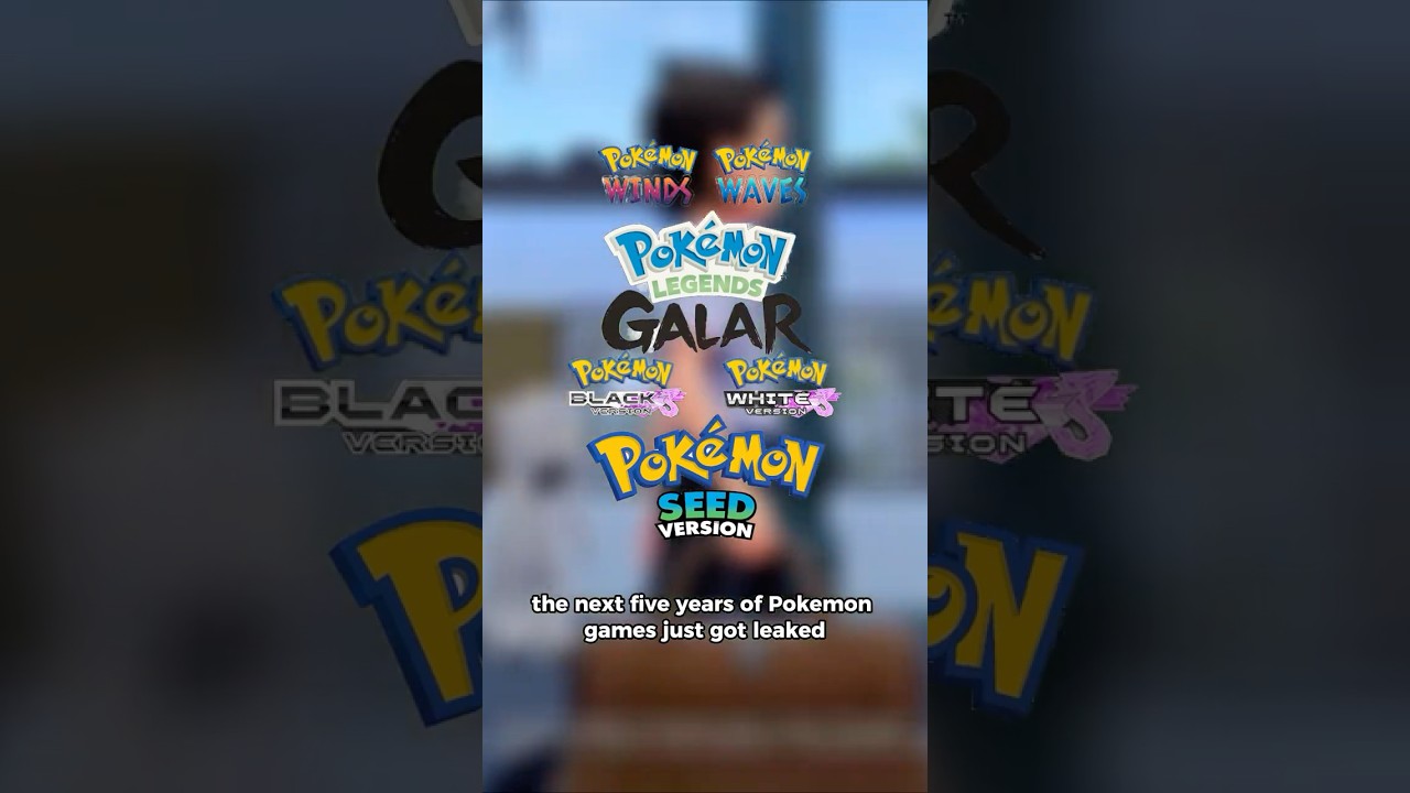 Future Pokémon Games Leak Revealed 🕵️♂️
