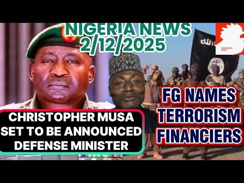 Gen. Christopher Musa to be Nigeria's New Defense Minister 🇳🇬