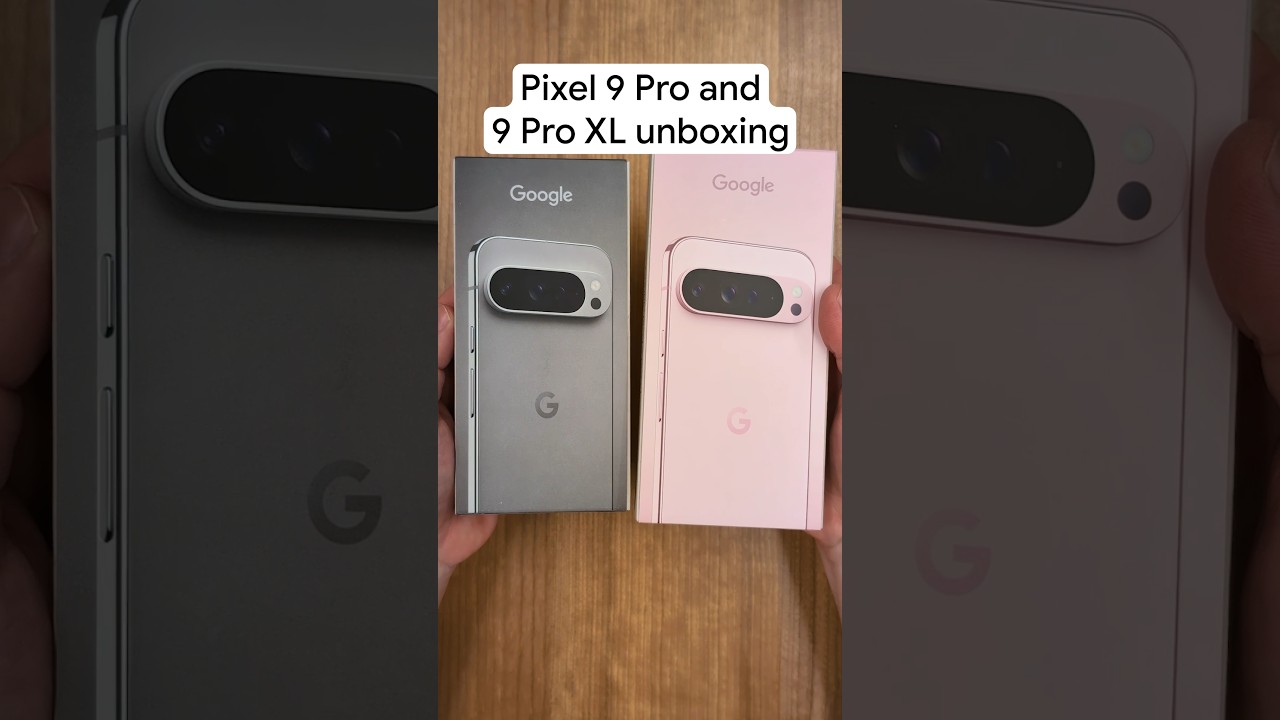 Unboxing Pixel 9 Pro & XL 📱 #MadebyGoogle
