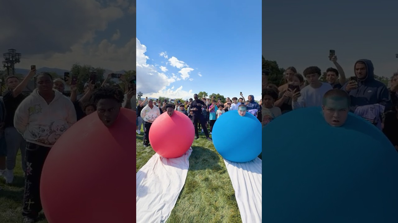 I Raced A Human Balloon๐