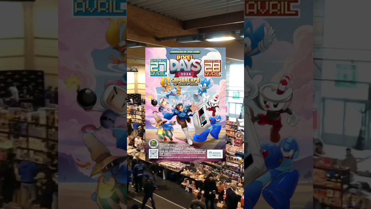 Je serai à la Pixel Days 2024 ! 🎮