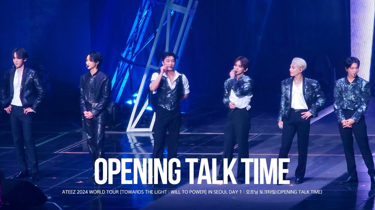 ATEEZ World Tour Seoul Day 1: Talk Time ๐ค