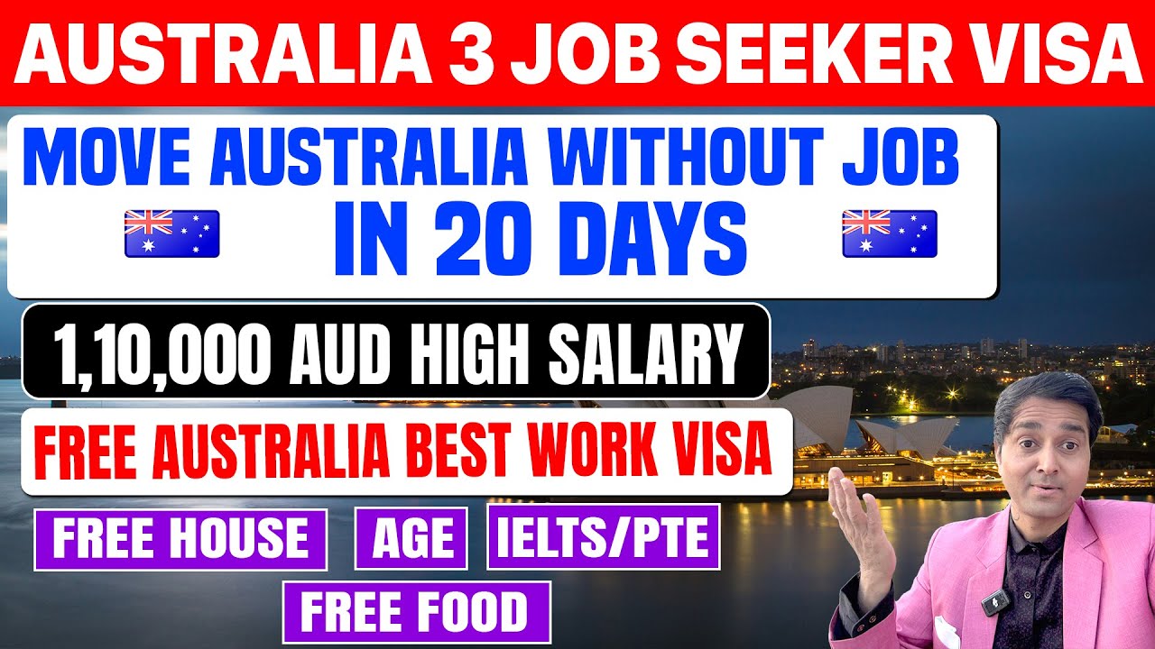 Secure a 7-Year Australia Work Visa in Just 20 Days – No IELTS, Age Limit, or Job Offer! 🇦🇺