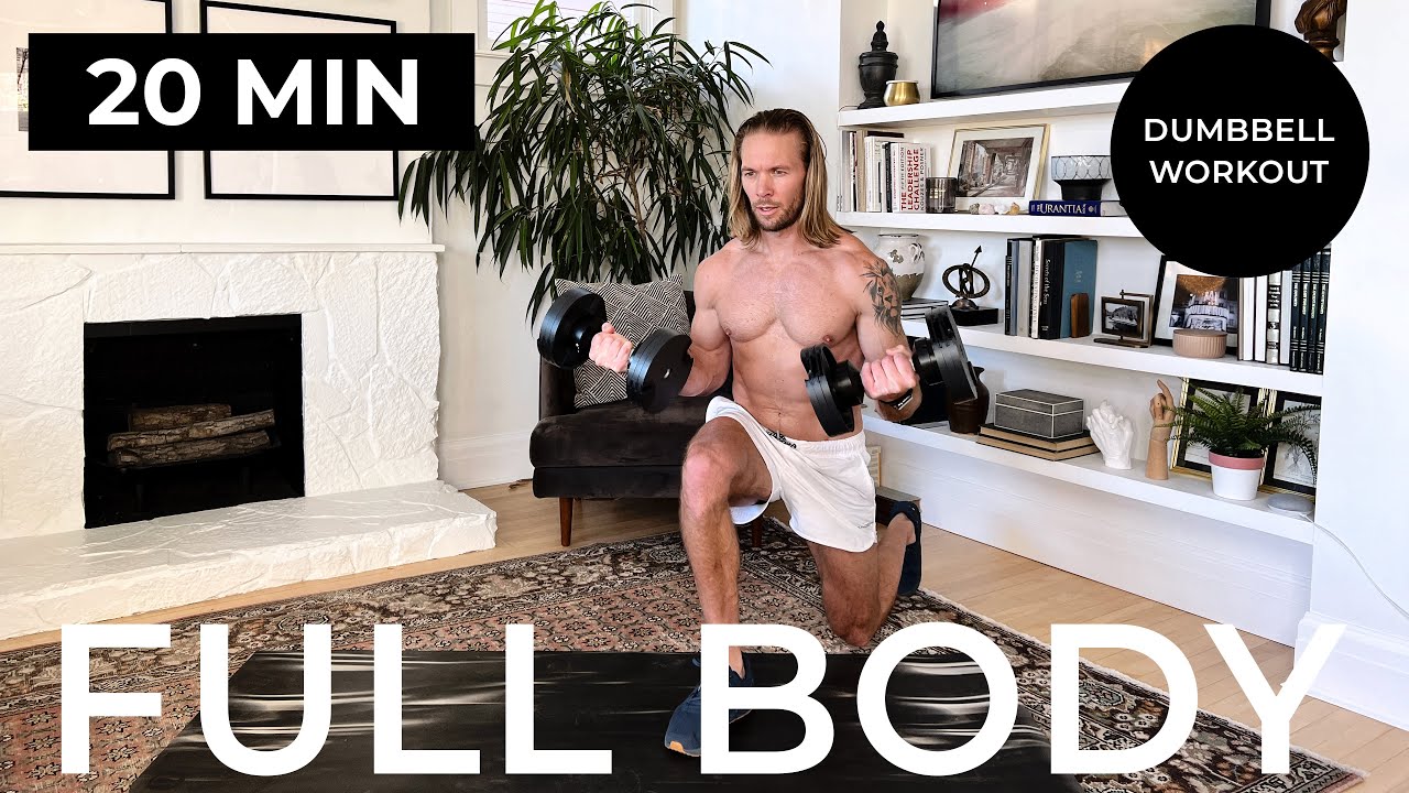 20-Min Full Body Dumbbell Workout & 30-Day Shred 💪