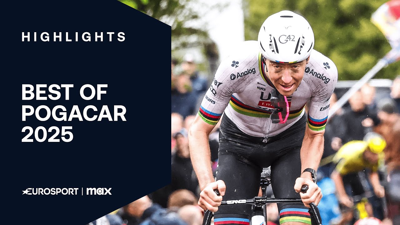 Pogaçar en feu : Attaques impressionnantes du printemps 2025 🚴‍♂️