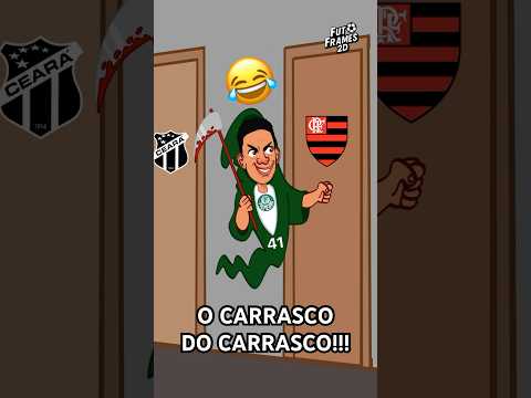 CARRASCO DO #CARRASCO: #PALMEIRAS ENCARA SEU MAIOR #PESADELO! 🤣 #flamengo #futebol #brasileirão