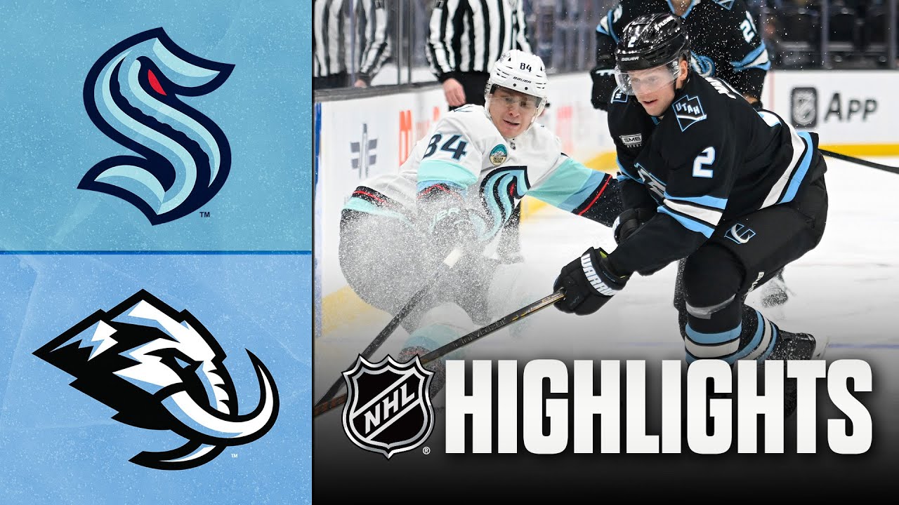 Kraken vs. Mammoth NHL Highlights | Dec 12, 2025