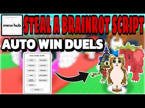 Steal Brainrot Script *Op* | Infinite Jump & Auto Win 🤖